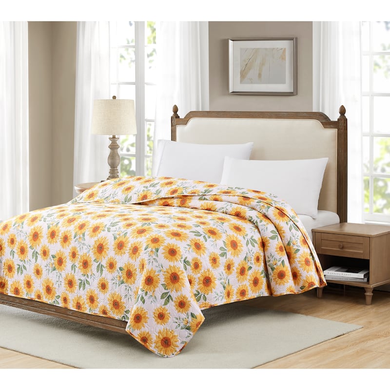 Patchwork Harvest Plaid Leaves Lodge Sunflowers Quilts