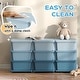 preview thumbnail 18 of 21, 9 Drawers Clothes-Toy Storage with Rounded Edges Ideal for Nursery and Any Other Room - 9 Drawers