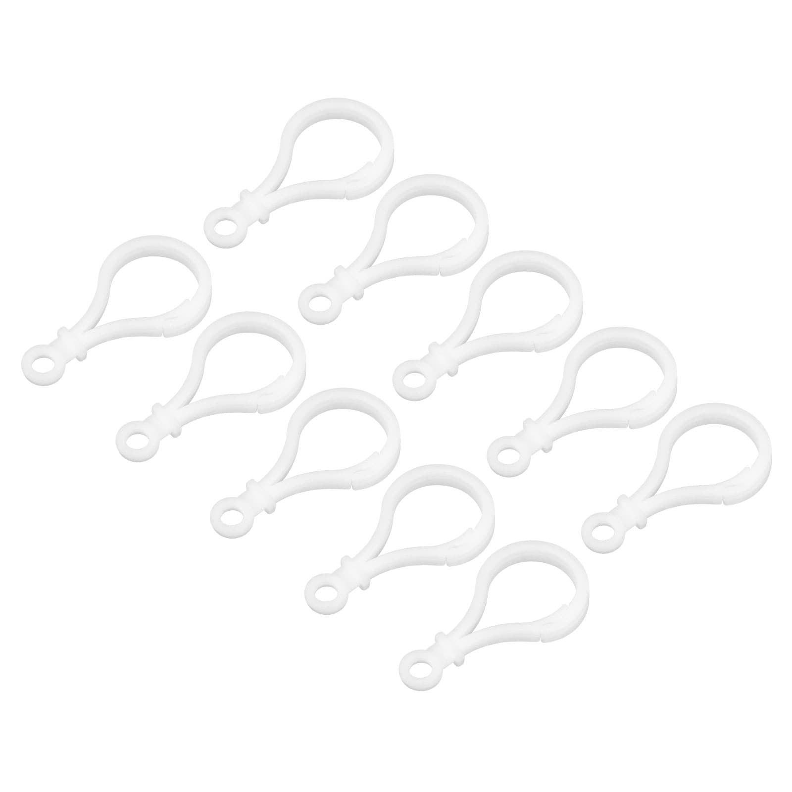 Plastic Lobster Clasps, Claw Snap Hooks for Keychains DIY White, 24Pcs -  White - 48mm - Bed Bath & Beyond - 36885707