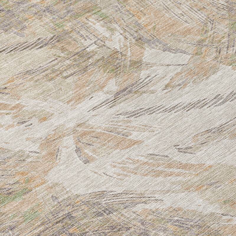 Machine Washable Indoor/ Outdoor Casual Amy Chantille Rug