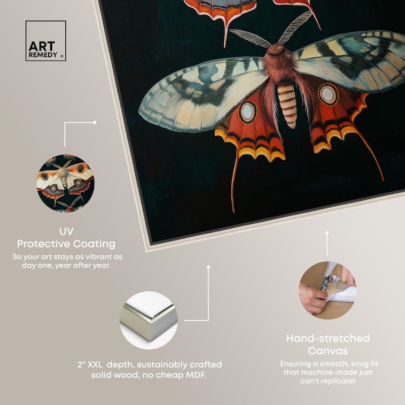 Void's Vivid Visitors Canvas by Art Remedy