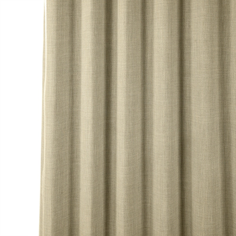 Exclusive Fabrics Faux Linen Room Darkening Curtain (1 Panel)