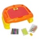 preview thumbnail 2 of 3, Educational Learning Desk Drawing Board with Magnetic Letters - 15*19.5*13.5 inch