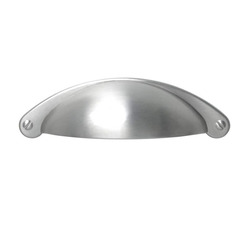 Utopia Alley Elgin Bin Pull Handle - Brushed Nickel - Metal Drawer Pull Handle, 2.5" Center to Center