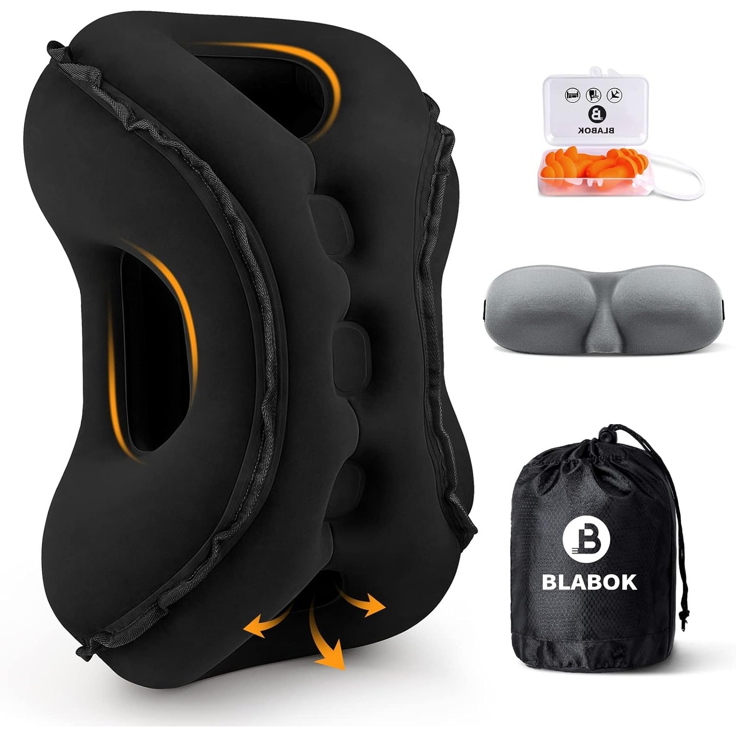 Inflatable travel pillow bed shop