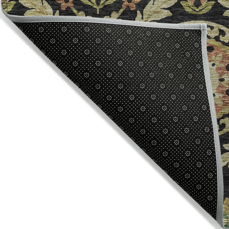 Machine Washable Indoor/ Outdoor Chantille Boho Suzani Rug