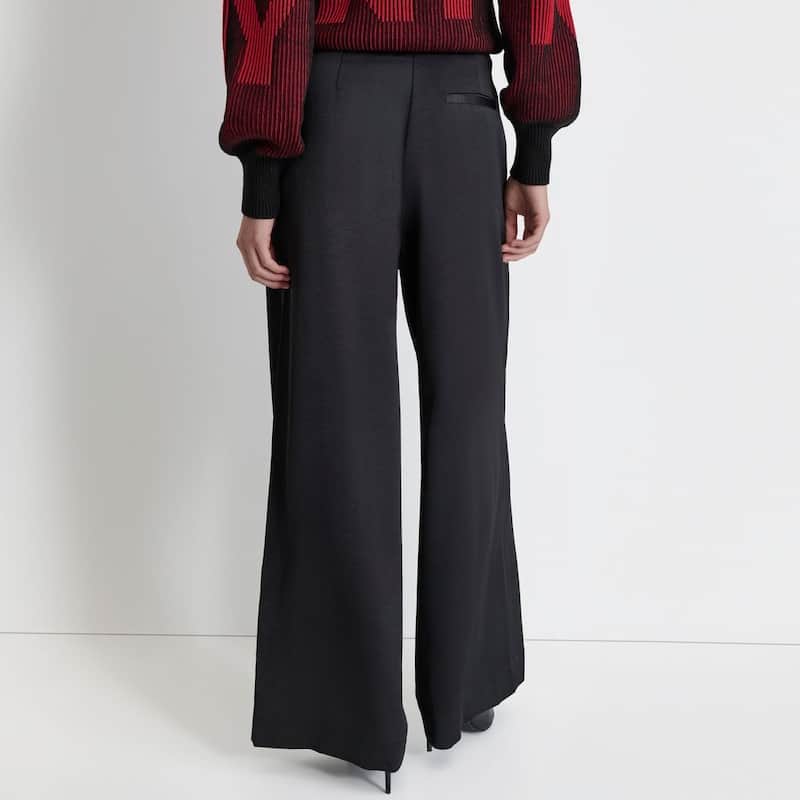 DKNY Wide Leg Pintuck Trousers