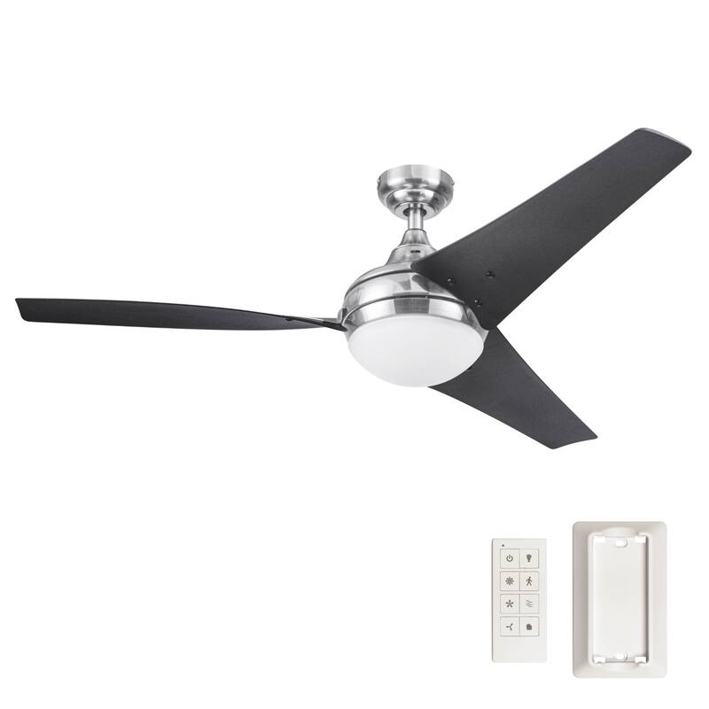 52" Prominence Home Maxon Indoor Ceiling Fan with LED Light, Remote Control