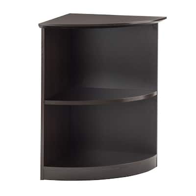 Mayline Medina 2-shelf Quarter Round Book Shelf