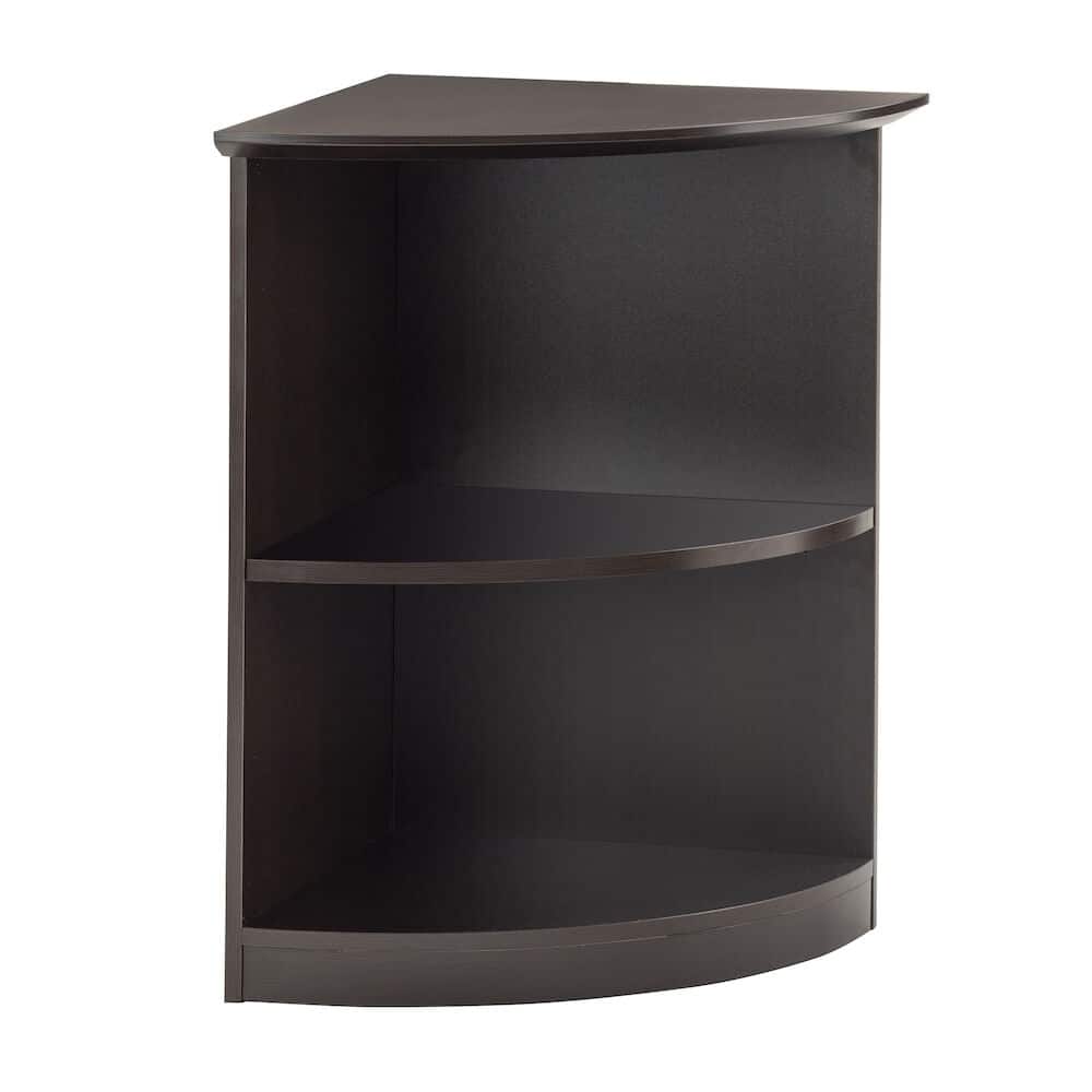 Mayline Medina 2-shelf Quarter Round Book Shelf