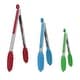 preview thumbnail 25 of 25, Stainless Steel Kitchen Tongs Set Silicone Cooking Tongs 3Pcs