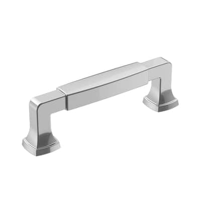 Stature 3-3/4 in (96 mm) Center-to-Center Polished Chrome Cabinet Pull - 3.75