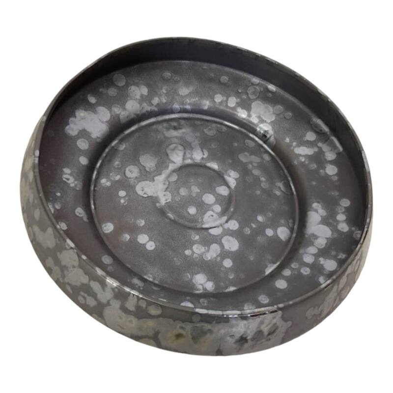 Modern Decorative Round Bowl - 15", Black - 15.25"