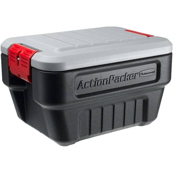 Rubbermaid 1949040 Rubbermaid Action Packer Storage Container 8 Gallon