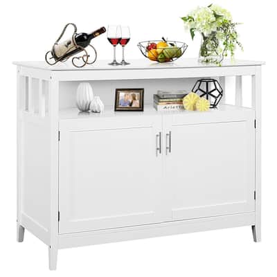 Costway Modern Kitchen Storage Cabinet Buffet Server Table 36" - See Details
