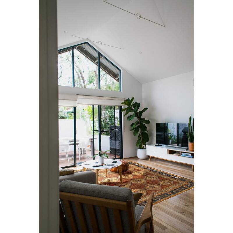 ECARPETGALLERY Hand-knotted Finest Agra Jaipur Copper Wool Rug - 7'10 x 9'9