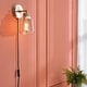 preview thumbnail 2 of 5, 1-light bedroom light brass mounted light metal wall light