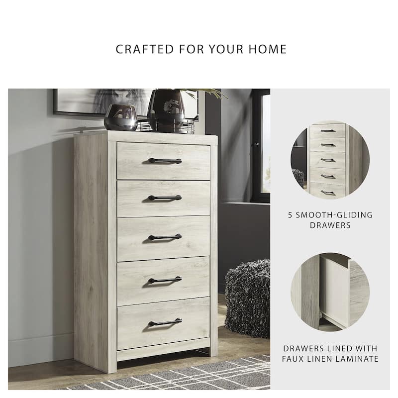 Baystorm Gray Chest of Drawers