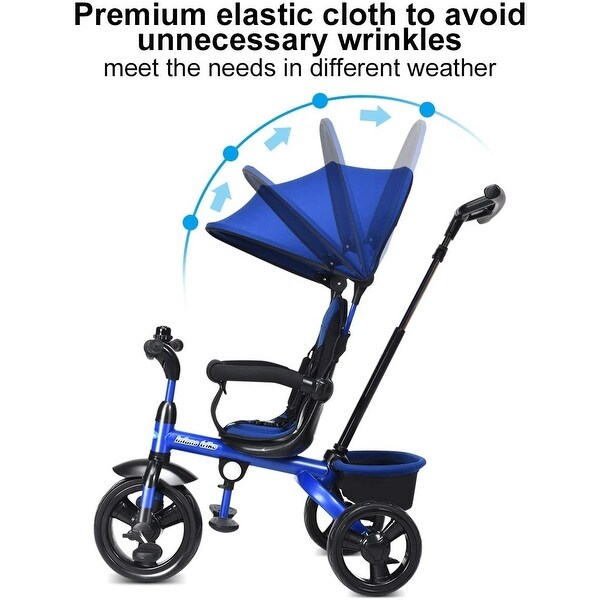 children's tricycle with handle