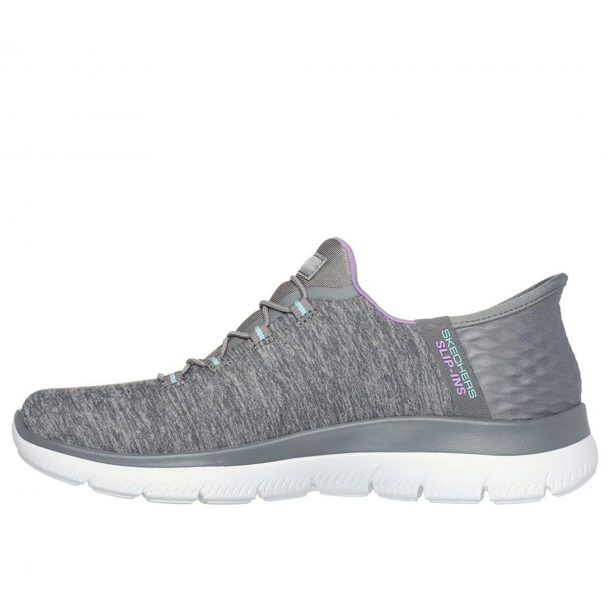 Skechers Womens SlipIns Summits Dazzling Haze Gray/Multi