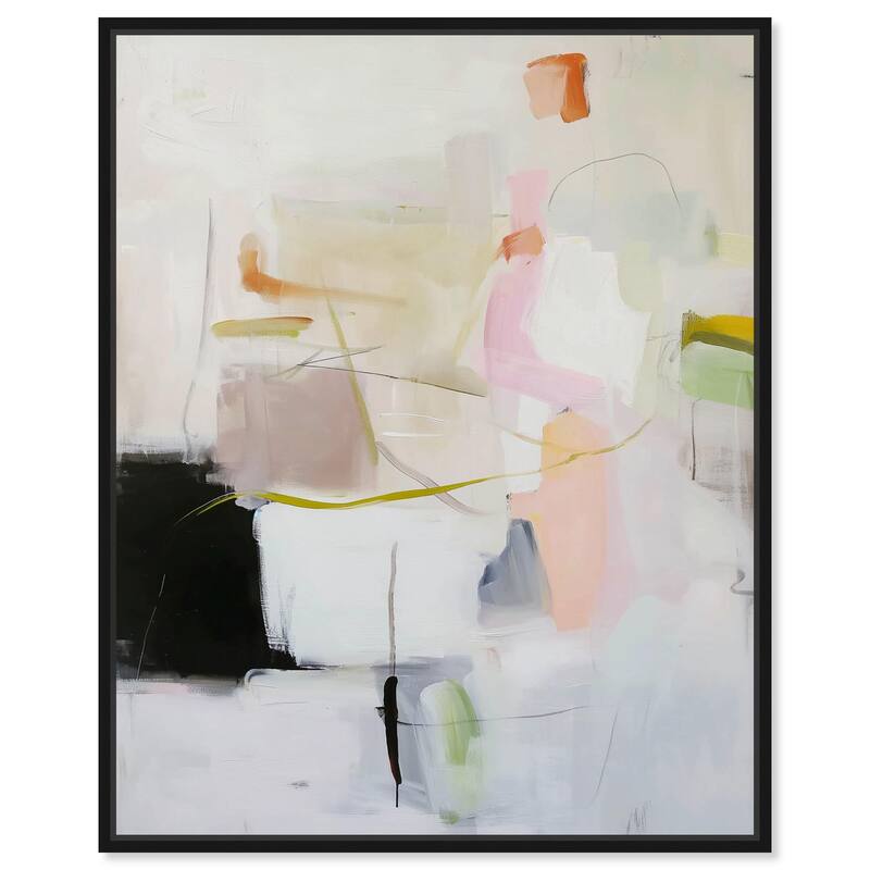 Vivid Obscurity Canvas by Art Remedy - 16" x 20" - Black
