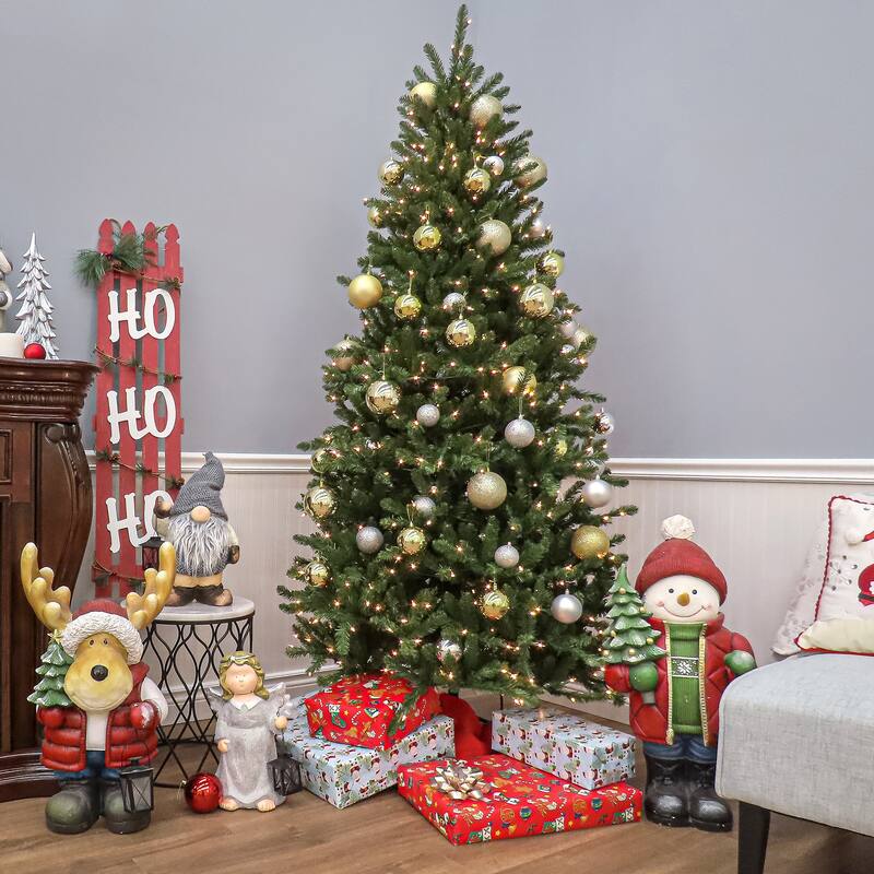 National Tree Company 7.5 ft. Natural Fraser Slim Fir Tree