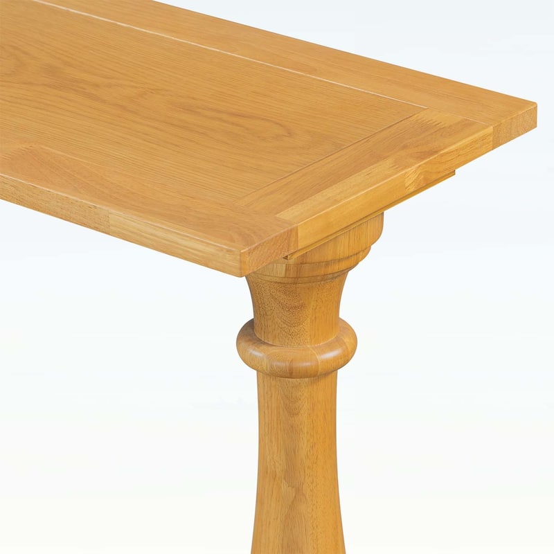 Vintage Console Table with Elegance Vase-Leg Design