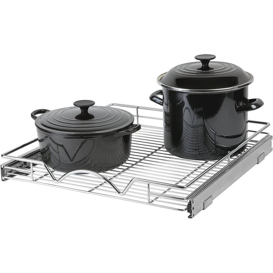 Slide Out Cabinet Organizer - 20"W x 21"D, Minimum 21" Cabinet Opening