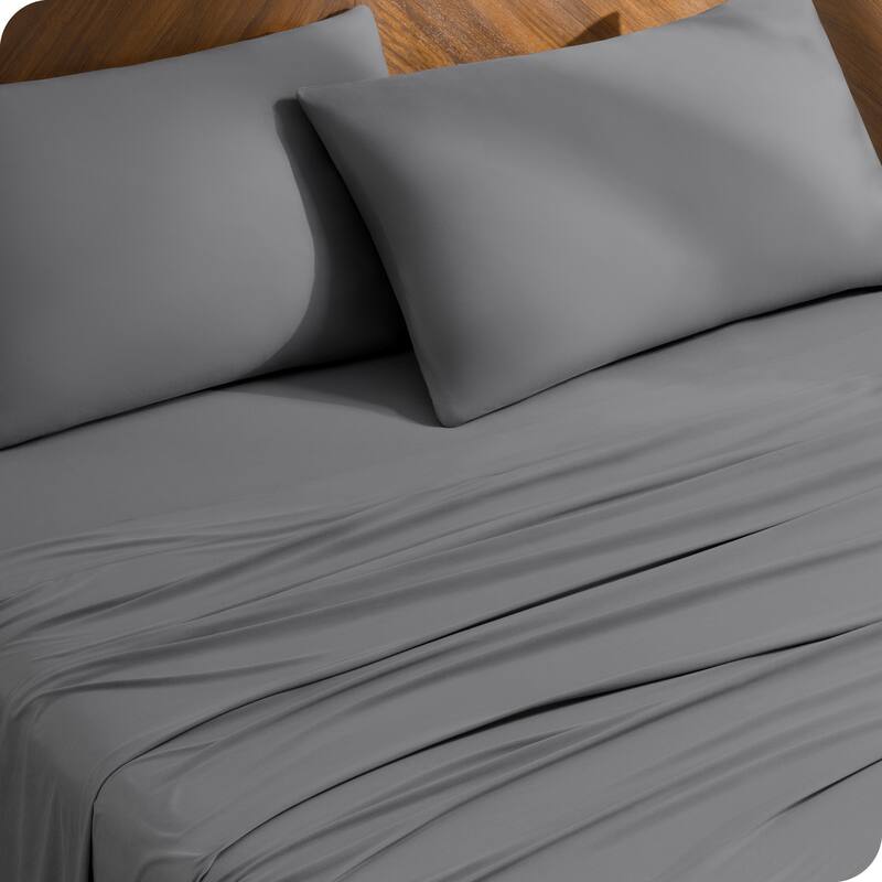 Bare Home Microfiber Stretch Knit Sheet Set