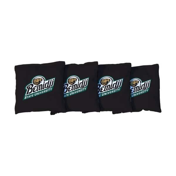 slide 2 of 3, Bemidji State BSU Beavers Black Cornhole Bags All-Weather Resin Filled