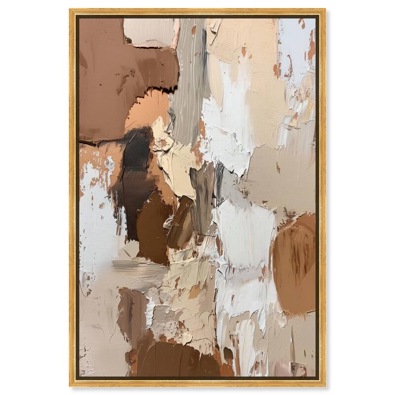 Beige Variations Canvas by Art Remedy - Gold - 16" x 24"