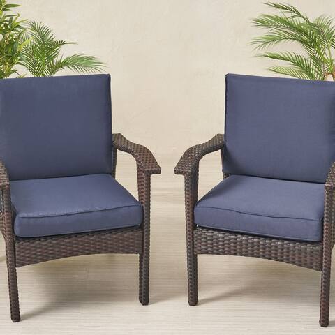 Norfolk Club Chair Cushions (Set of 2) by Christopher Knight Home