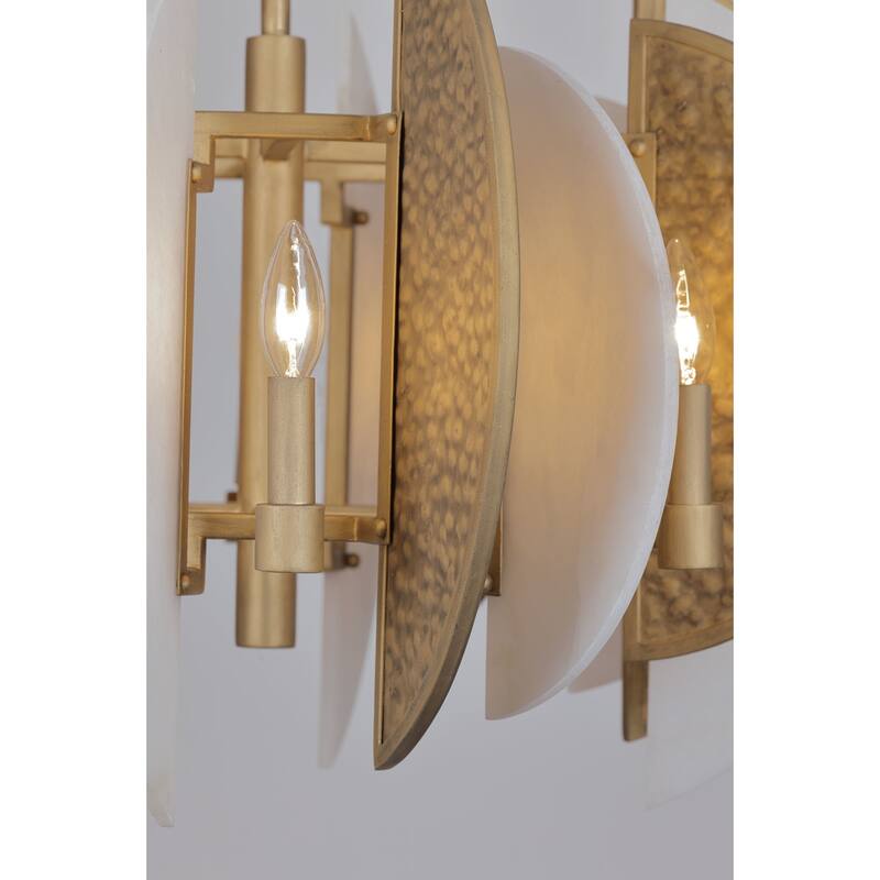 Minka Lavery 3464 Saint Martin 8 Light 28" Wide Abstract Chandelier