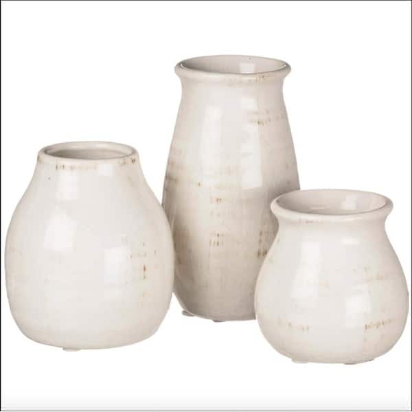 Vector Set Vases En Argile Avec Différentes Formes Et Formes Poterie Geometrique Lineaire 40392857