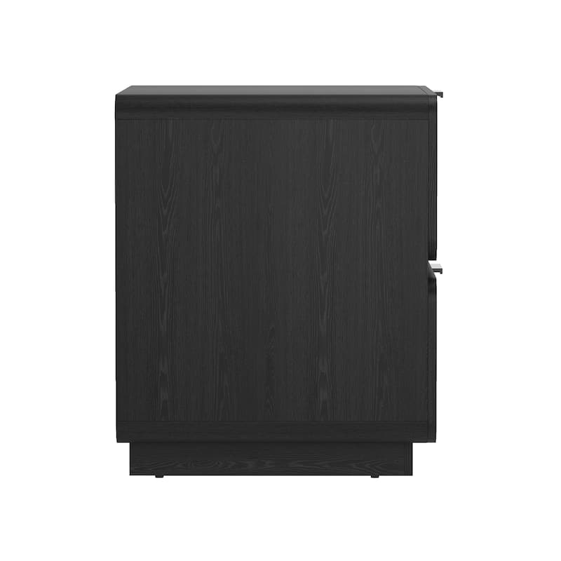 Manhattan Comfort Chrystie Contemporary Modern 2 Drawer Nightstand Set of 2