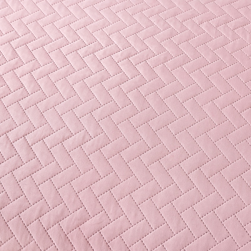 3-piece Fashionable Solid Embossed Quilt Set Bedspread Cover