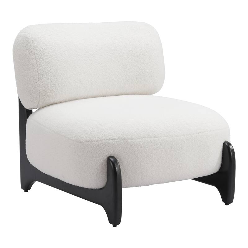 Bombo Accent Chair White