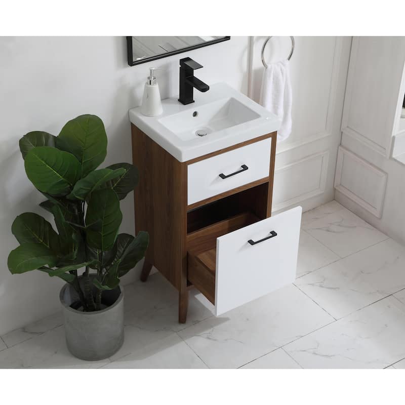 Nautical 18 - 30 Inch Single Bathroom Vanity