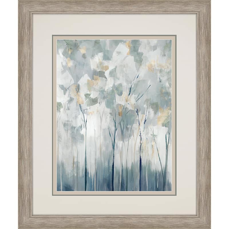 Blue Forest Adventure I Framed Art Giclee Under Glass - 36 X 30 X 2