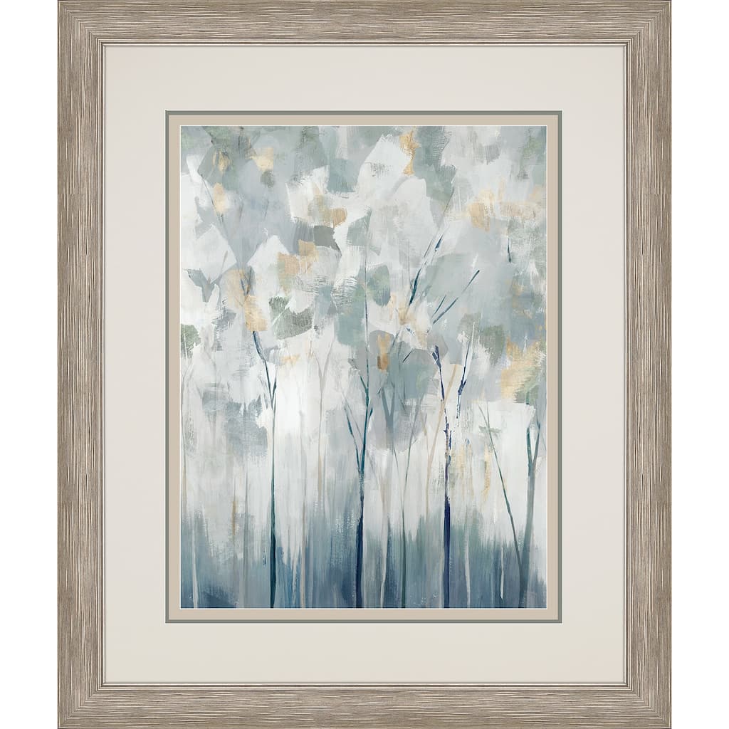 Blue Forest Adventure I Framed Art Giclee Under Glass