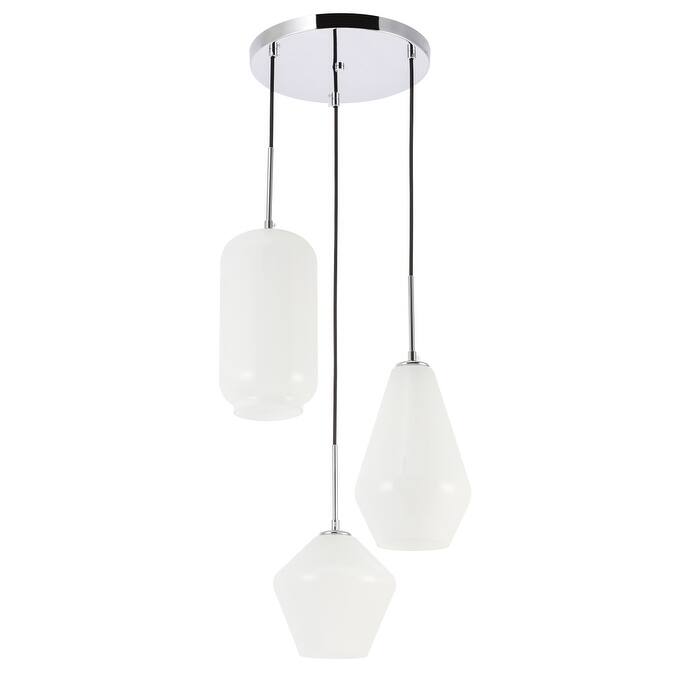 Gerald Glass 3-light Pendant