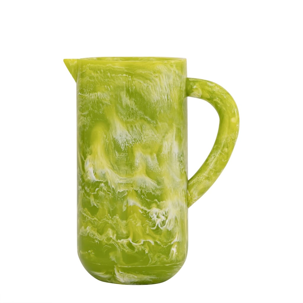 Green Resin Pitcher