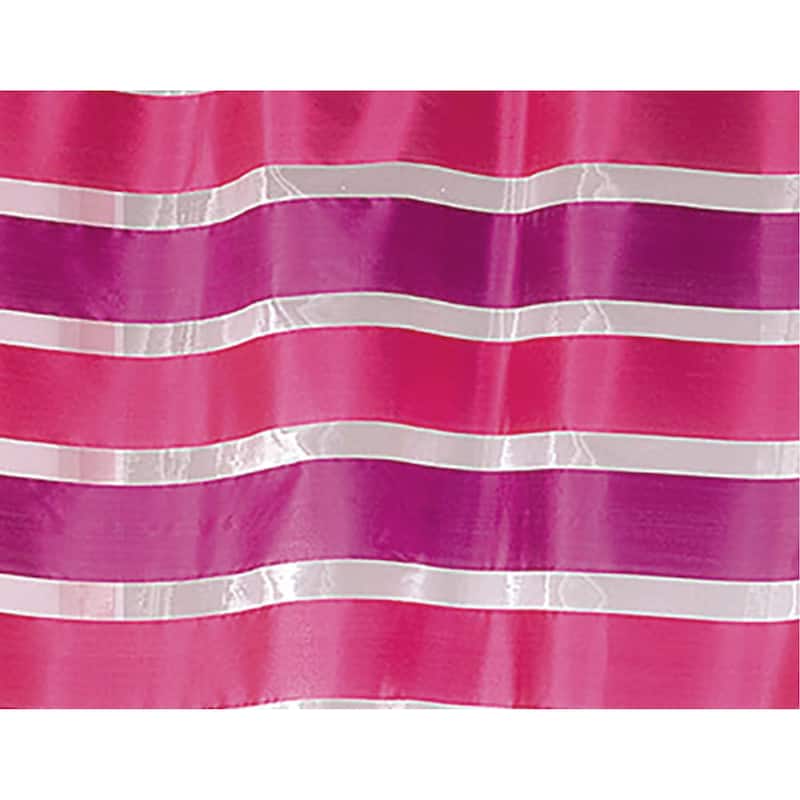 Striped Sheer Extra Wide Window Curtain Panel - Light-Filtering Drape for Modern Home Decor