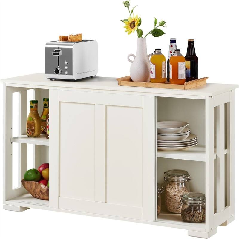 Storage Cabinet Kitchen Buffet Cabinet Sideboard - 13"D x 42"W x 24.8"H