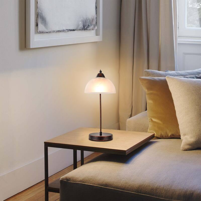 Reading Lamp Classic Lamp Farmhouse Bedside Table Lamps for Night Stands - brown - N/A