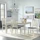 Simple Living Olin Modern Farmhouse Dining Table