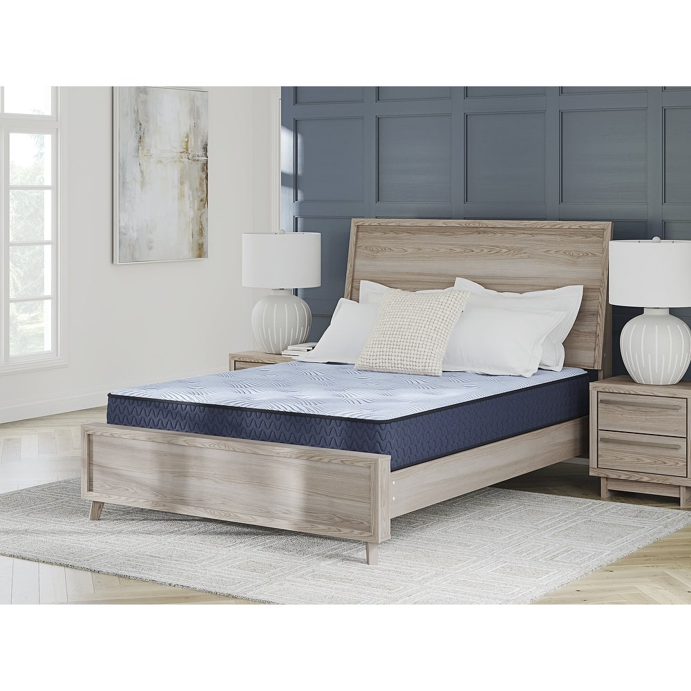 Signature Design by Ashley Peak 2.0 10 Hybrid Light Blue Mattress