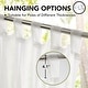 preview thumbnail 6 of 14, Deconovo Tab Top Waterproof Outdoor Sheer Curtains for Patio 2 Panels