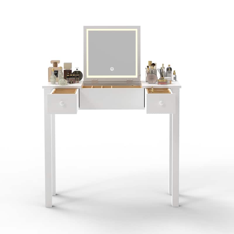 Vanity Table with LED Lights