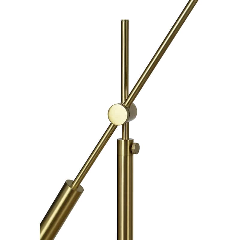 Renwil Claire Floor Lamp - Brass